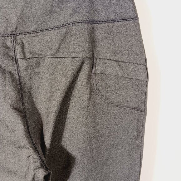 Lands End Athletic Pants, Gray, Size Medium (10 - 12), Sporty, Work Out, Walk - Picture 8 of 16